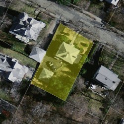 20 Merton St, Newton, MA 02458 aerial view