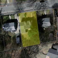 174 Oliver Rd, Newton, MA 02468 aerial view