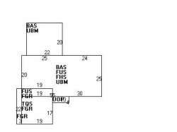 34 Clearwater Rd, Newton, MA 02462 floor plan