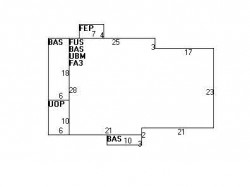 50 Moffat Rd, Newton, MA 02468 floor plan