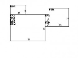 9 Regent St, Newton, MA 02465 floor plan