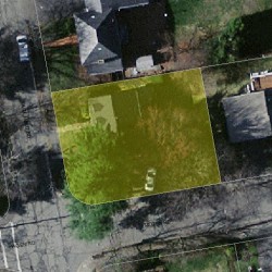 50 Olde Field Rd, Newton, MA 02459 aerial view