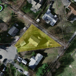 8 Kerr Path, Newton, MA 02459 aerial view