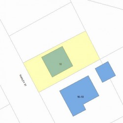 10 Shirley St, Newton, MA 02465 plot plan