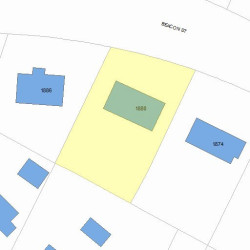 1880 Beacon St, Newton, MA 02468 plot plan