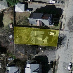 85 Brookside Ave, Newton, MA 02460 aerial view