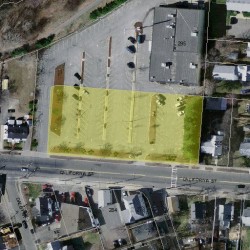 295 California St, Newton, MA 02458 aerial view