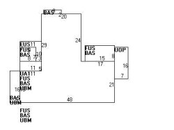1282 Boylston St, Newton, MA 02464 floor plan