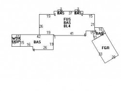 127 Otis St, Newton, MA 02460 floor plan