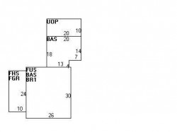 56 Clinton Pl, Newton, MA 02459 floor plan