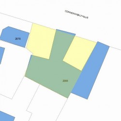 2066 Commonwealth Ave, Newton, MA 02466 plot plan