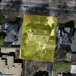 934 Beacon St, Newton, MA 02459 aerial view