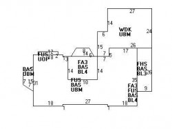 269 Park St, Newton, MA 02458 floor plan