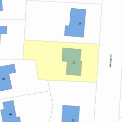 45 Andrew St, Newton, MA 02461 plot plan