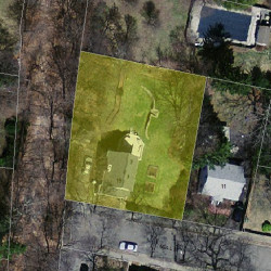 19 Neal St, Newton, MA 02462 aerial view
