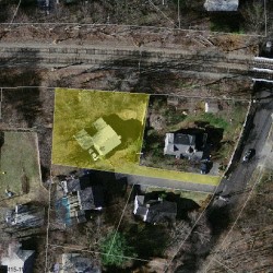 45 Glen Ave, Newton, MA 02459 aerial view