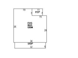 93 West St, Newton, MA 02458 floor plan