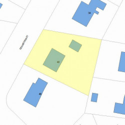 40 Dearborn St, Newton, MA 02465 plot plan