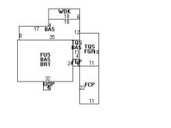 67 Dedham St, Newton, MA 02461 floor plan