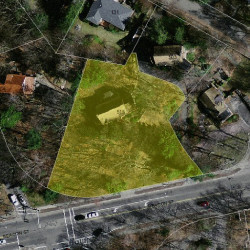 515 Beacon St, Newton, MA 02459 aerial view