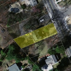 361 Winchester St, Newton, MA 02461 aerial view