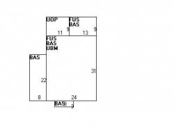 147 Oakdale Rd, Newton, MA 02461 floor plan