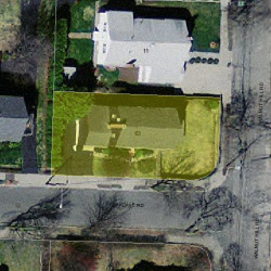 63 Oakdale Rd, Newton, MA 02459 aerial view