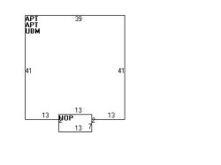 24 Clinton St, Newton, MA 02458 floor plan