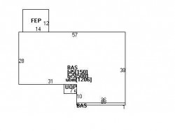 61 Sevland Rd, Newton, MA 02459 floor plan