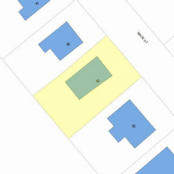 49 Wade St, Newton, MA 02461 plot plan