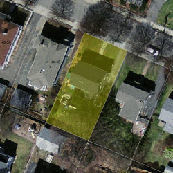 40 Washburn Ave, Newton, MA 02466 aerial view