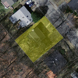 67 Wade St, Newton, MA 02461 aerial view