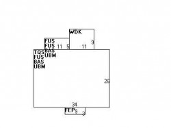 30 Kensington Ave, Newton, MA 02465 floor plan