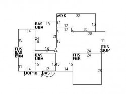 60 Cross Hill Rd, Newton, MA 02459 floor plan