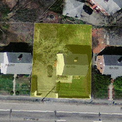 707 Boylston St, Newton, MA 02459 aerial view