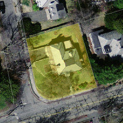 155 Homer St, Newton, MA 02459 aerial view