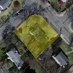 111 Prospect St, Newton, MA 02465 aerial view
