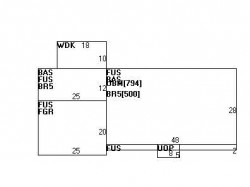 88 Broken Tree Rd, Newton, MA 02459 floor plan