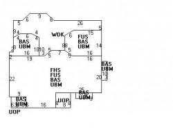 184 Windsor Rd, Newton, MA 02468 floor plan