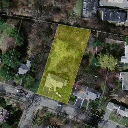 25 Bound Brook Rd, Newton, MA 02461 aerial view
