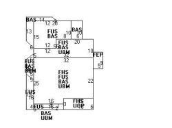 999 Walnut St, Newton, MA 02461 floor plan