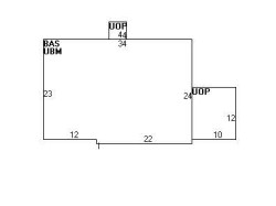 116 Upland Ave, Newton, MA 02461 floor plan