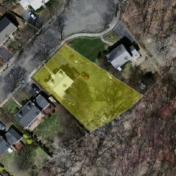 50 Albert Rd, Newton, MA 02466 aerial view