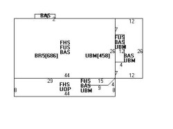 646 Chestnut St, Newton, MA 02468 floor plan