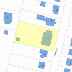 31 Freeman St, Newton, MA 02466 plot plan