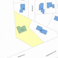 2171 Commonwealth Ave, Newton, MA 02466 plot plan