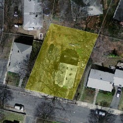 49 Woodbine St, Newton, MA 02466 aerial view