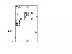 54 Harding St, Newton, MA 02465 floor plan