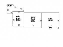 22 Bracebridge Rd, Newton, MA 02459 floor plan