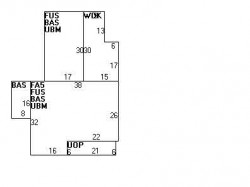 48 Arlo Rd, Newton, MA 02464 floor plan